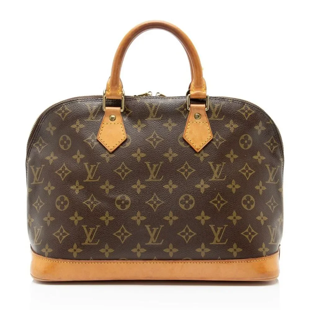 Louis Vuitton Vintage Monogram Canvas Alma PM Satchel